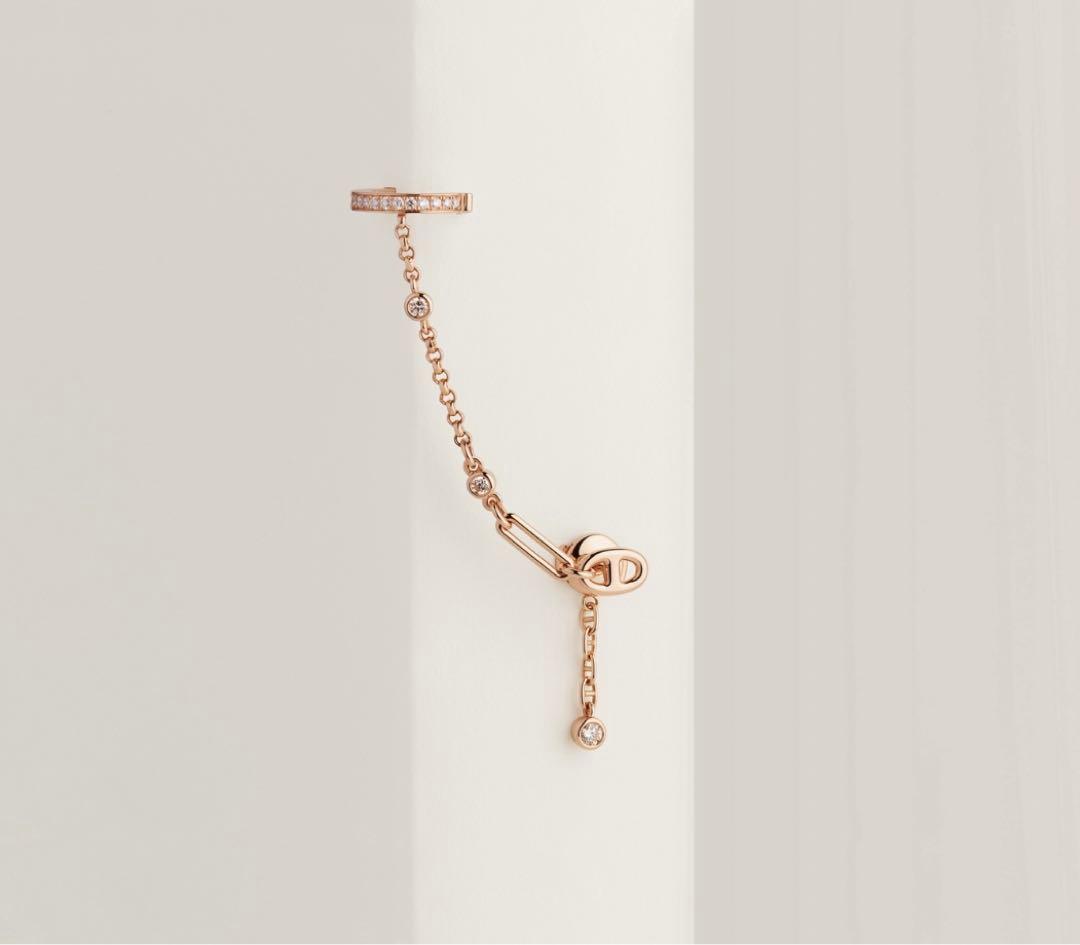 ト*ウ様 エルメス☆シェーヌダンクル カオス ピアス☆レア☆