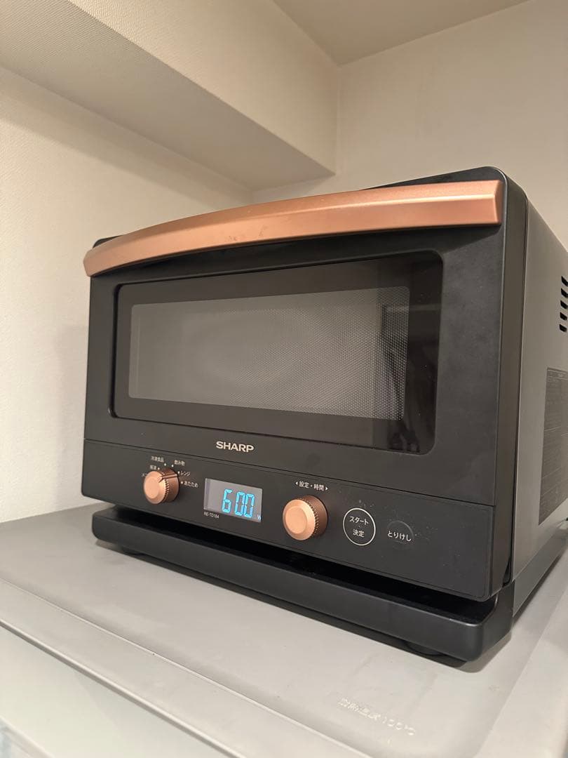 SHARP RE-TD184 ブラック 単機能電子レンジ 18L