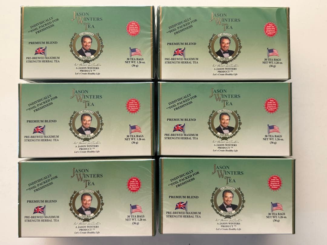 Jason Winters Tea 6箱セット ジェイソンウィンターティー