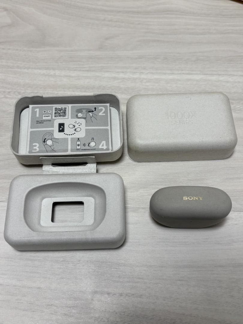 SONY ワイヤレスノイズキャンセリングイヤホン WF-1000XM5 シルバー