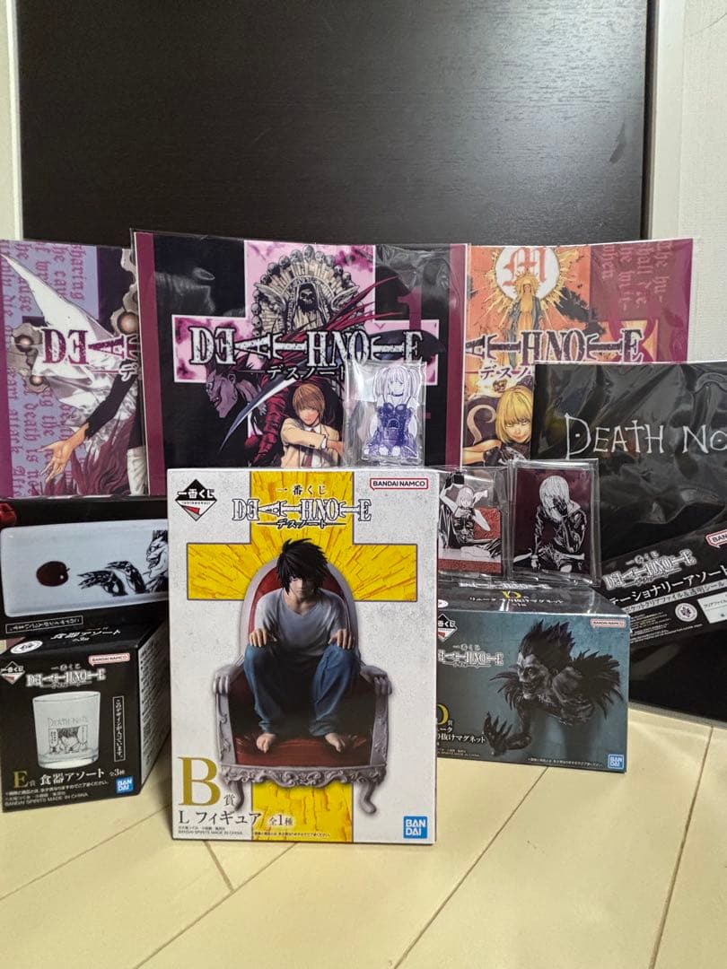 k*o様 デスノート 一番くじ B賞 Lフィギュア DEATH NOTE エル