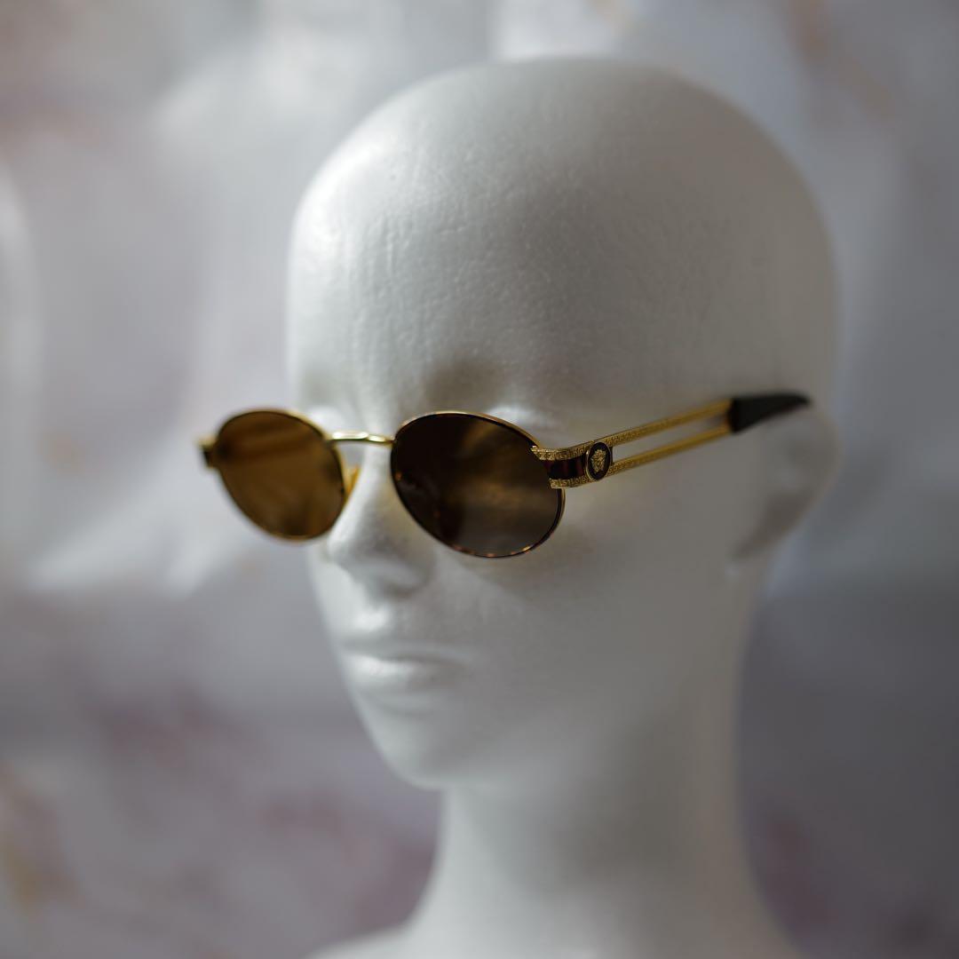 之介さん専用 versace ヴェルサーチェ オーバル Y2k ケース付き