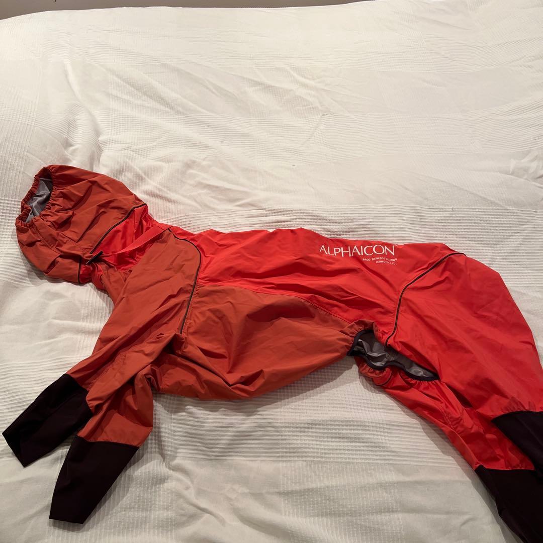 ALPHAICON オレンジ レインコート　2XL