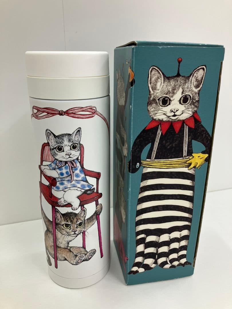 【ヒグチユウコ　サーモボトル】BORIS　グリコとボウちゃん　500ml