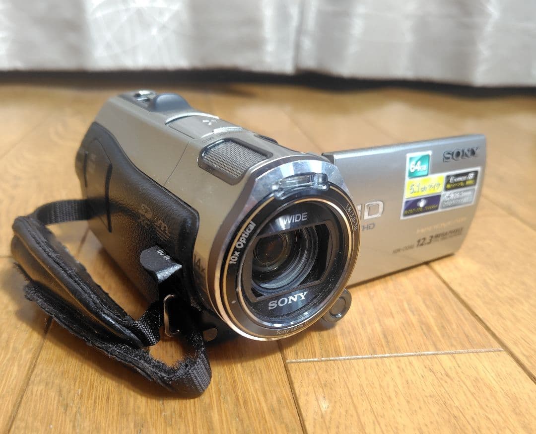【美品】SONY HDR-CX560V ハンディカム ビデオカメラ ブラック