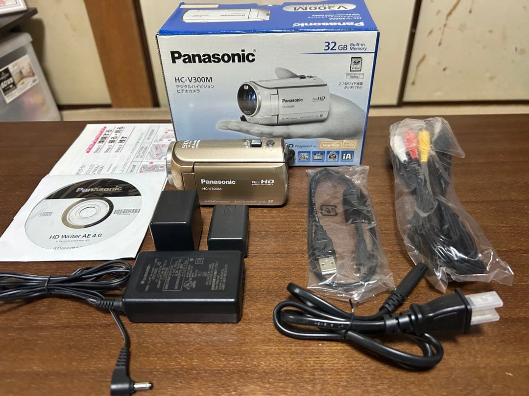 Panasonic HC-V300M ビデオカメラ 32GB