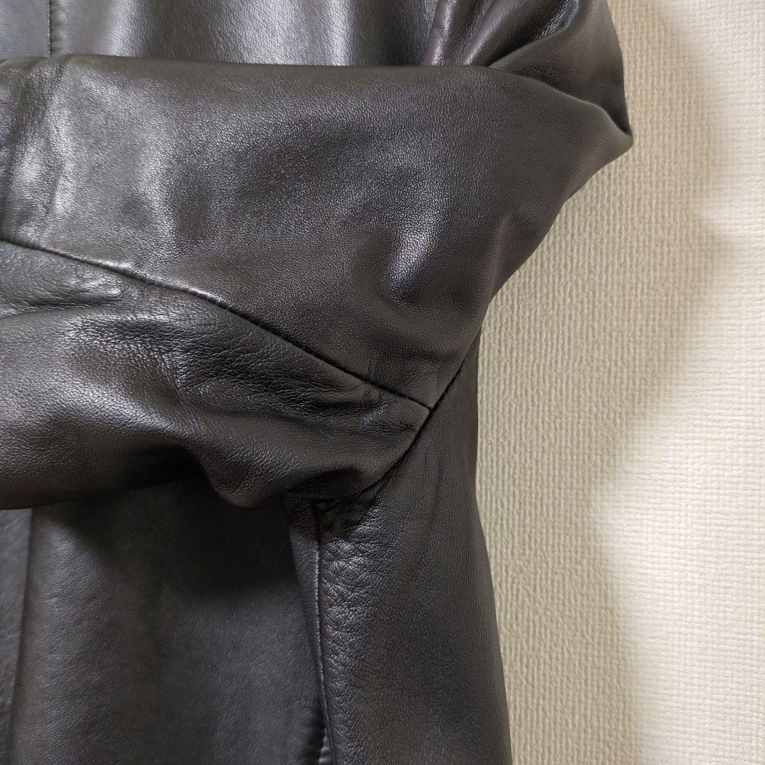 美品 ジャーナルスタンダード シングルライダース ラムレザー ジャケット 38