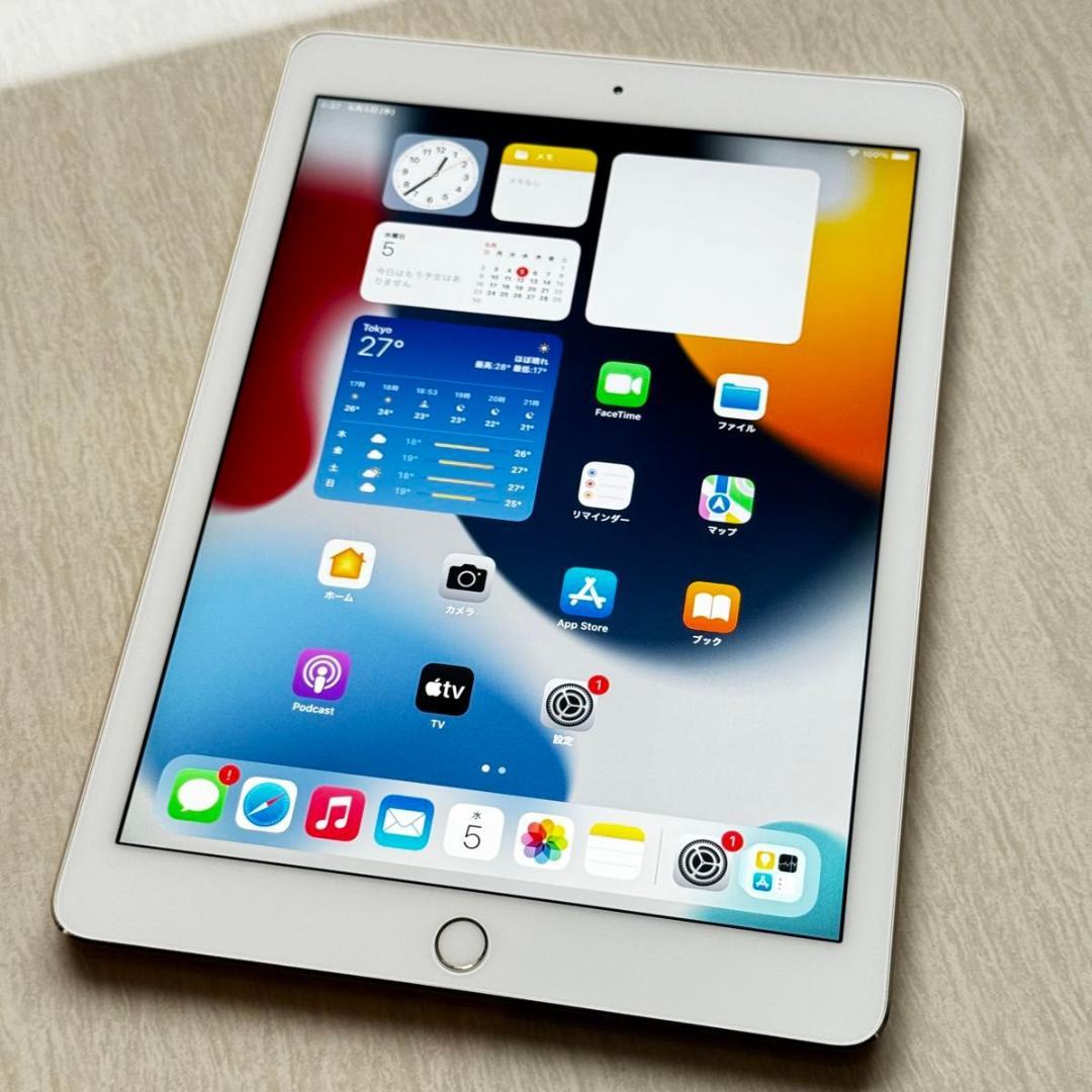 【美品】iPad Air 2 Wi-Fiモデル 64GB ゴールド
