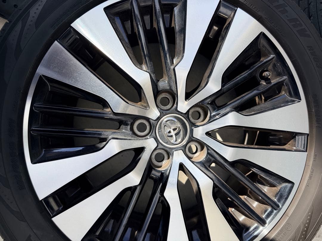 18インチ 30系　アルファード　純正アルミ　タイヤセット　235/50R18