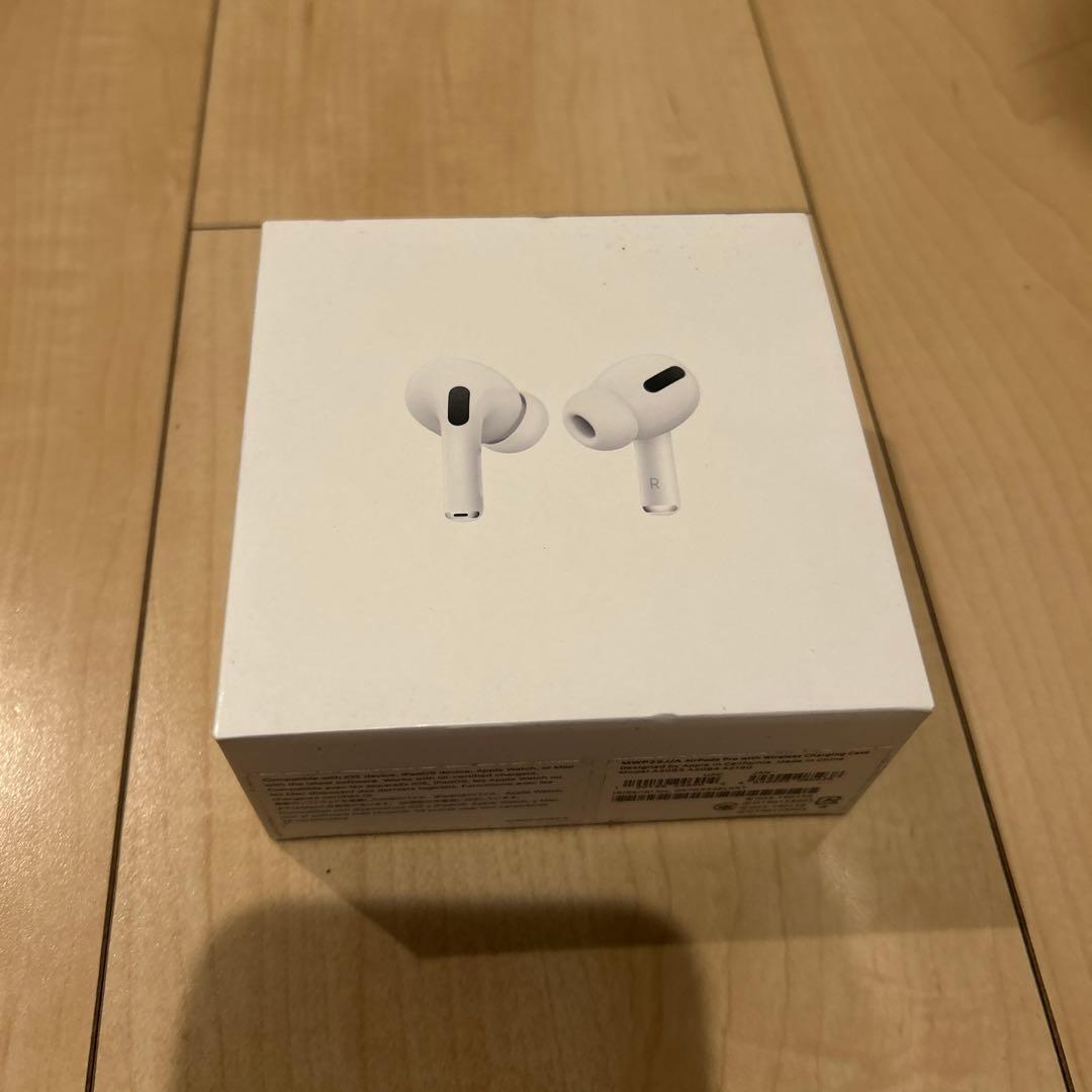 【最安値】AirPods Pro MWP22J/A ワイヤレス充電ケース付き