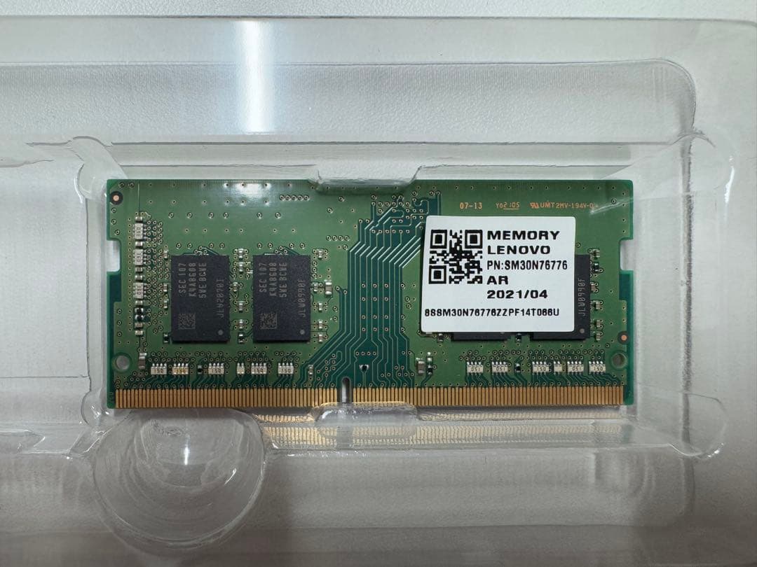 SAMSUNG PC4-3200AA 8GB×2枚（16GB） ddr4 メモリ