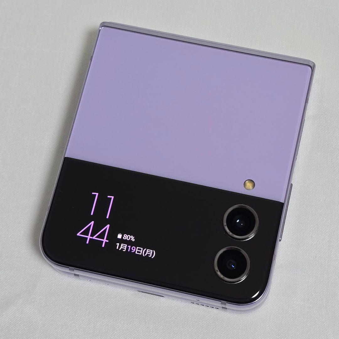 【新品同様】Galaxy Z Flip4 SIMフリー 判定○ au版 国内版