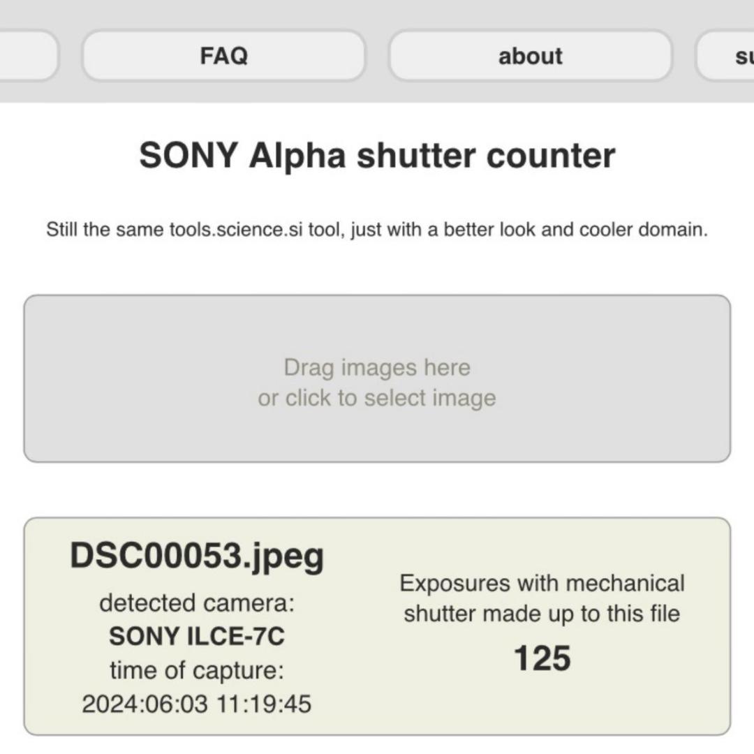 超美品　Sony α7c ショット数125　#19