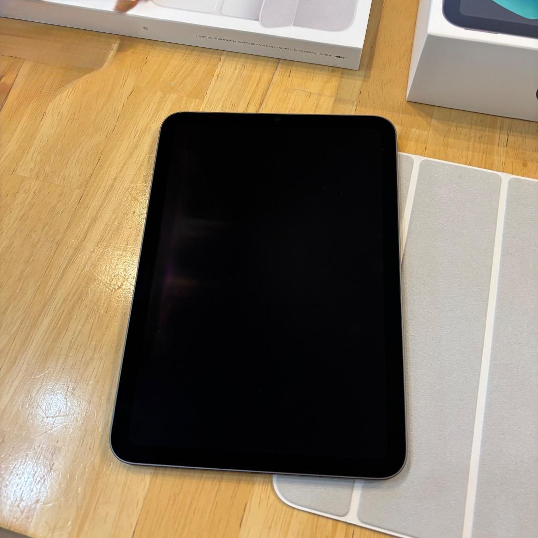 iPad mini 第6世代 64GB スペースグレー スマートフォリオ付