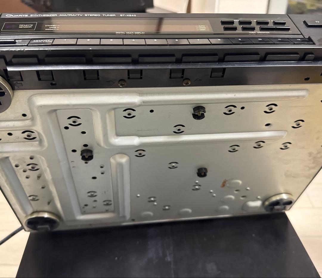 Technics X840システムコンポ 通電確認済み3点セット