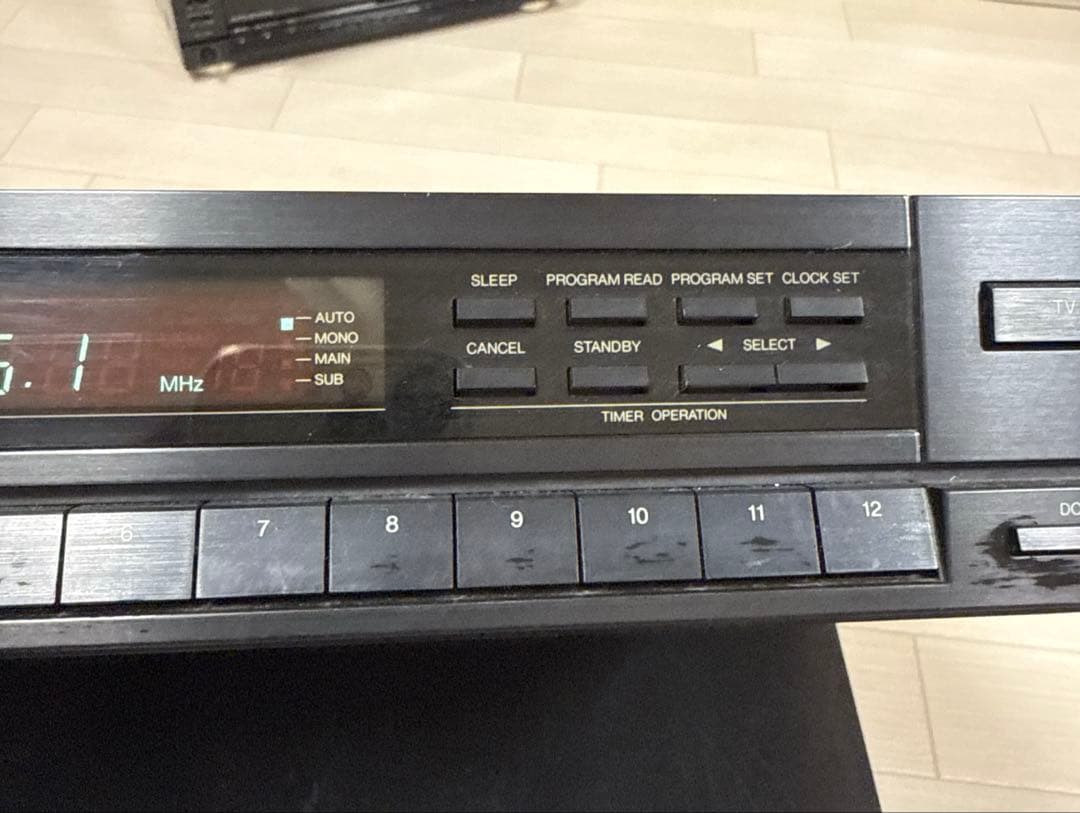 Technics X840システムコンポ 通電確認済み3点セット