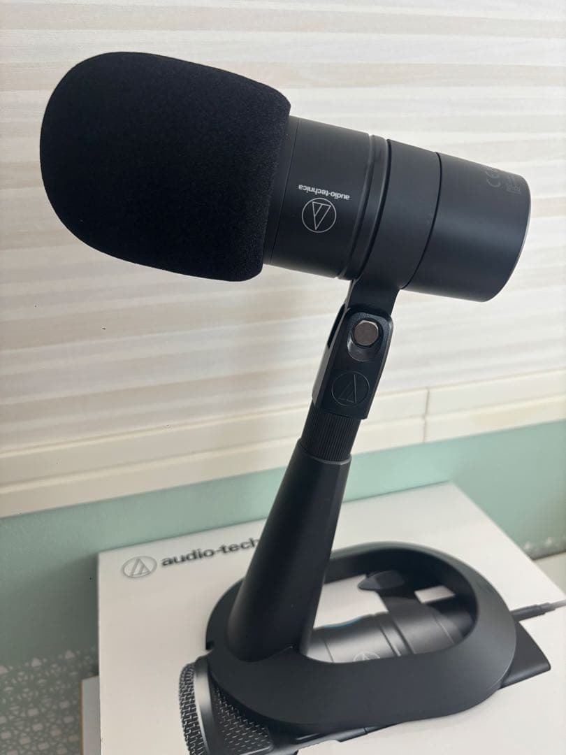 配信機器・PA機器・レコーディング機器 audio-technica AT2040USB+AT8703+AT8176