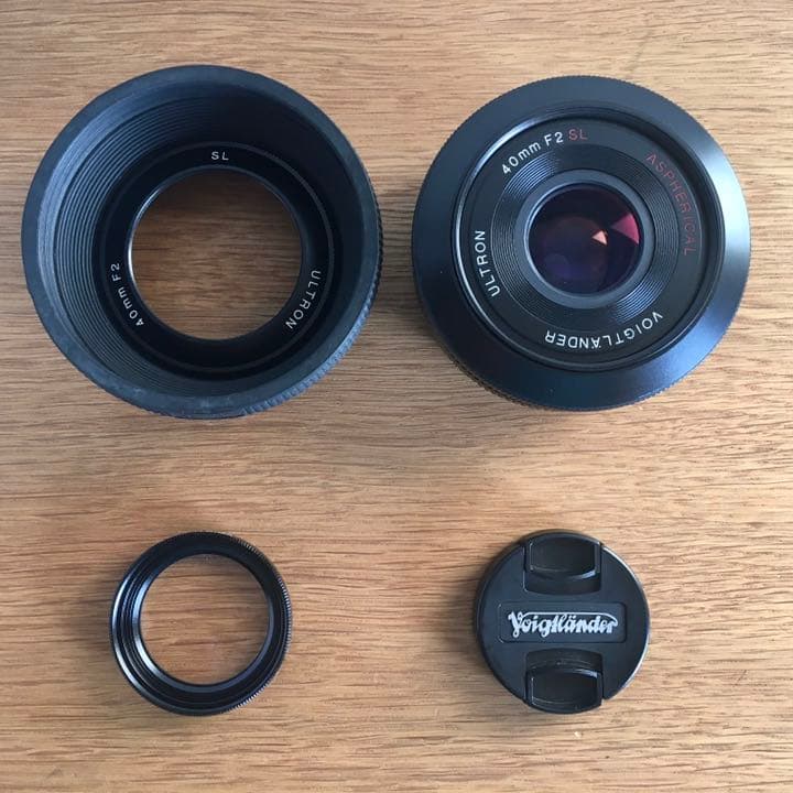 美品 Voigtlander 40mm f2 Aspherical レンズ