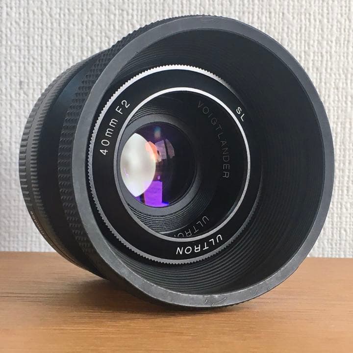 美品 Voigtlander 40mm f2 Aspherical レンズ