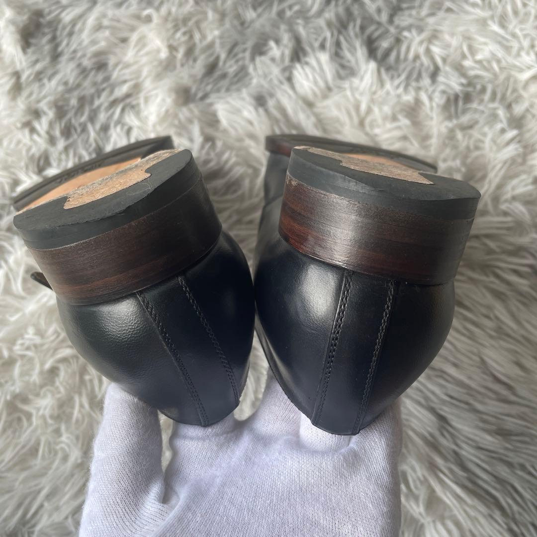 【美品】フォルメ モンクストラップ ブラック 4.5