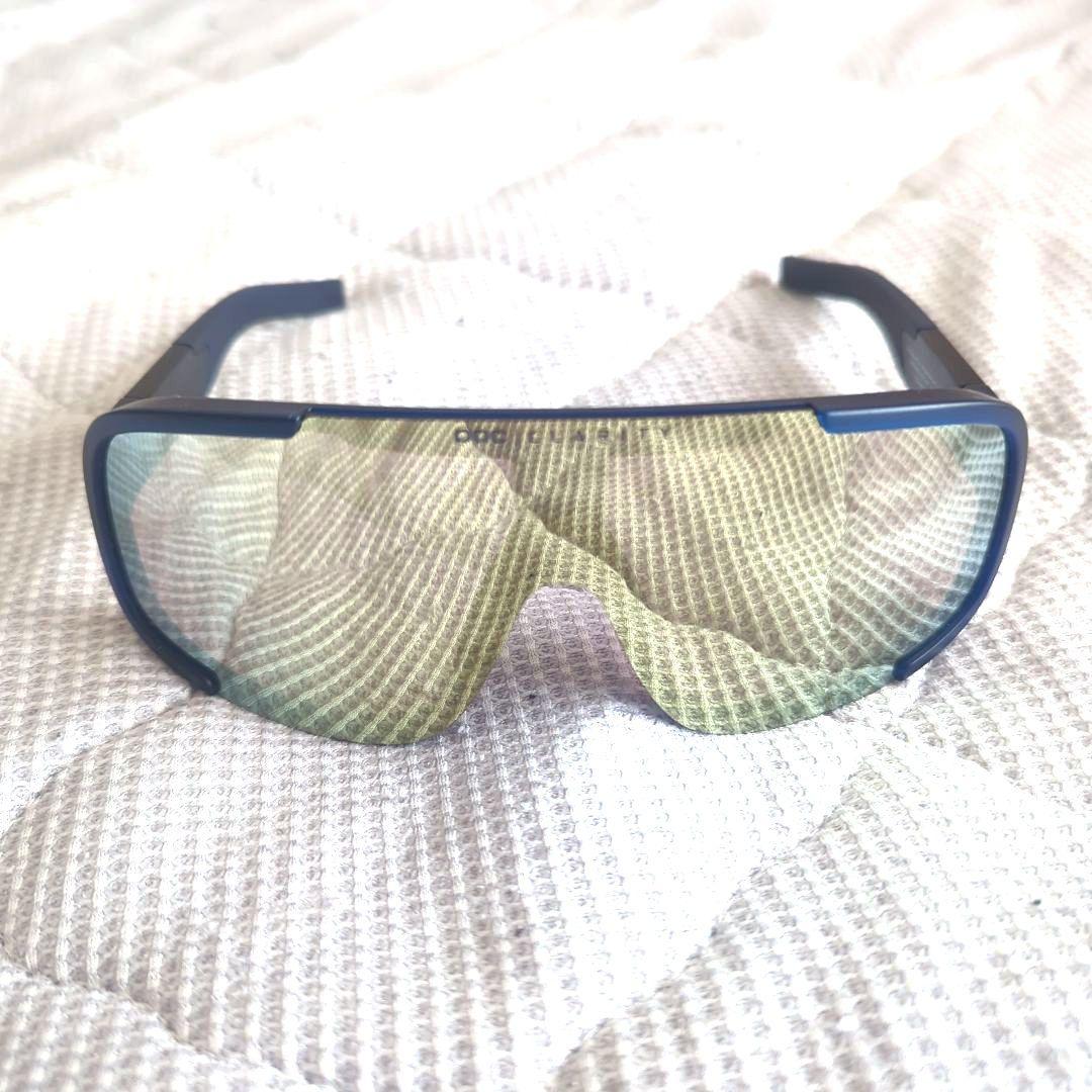 POC ネイビー サングラス グリーンレンズ