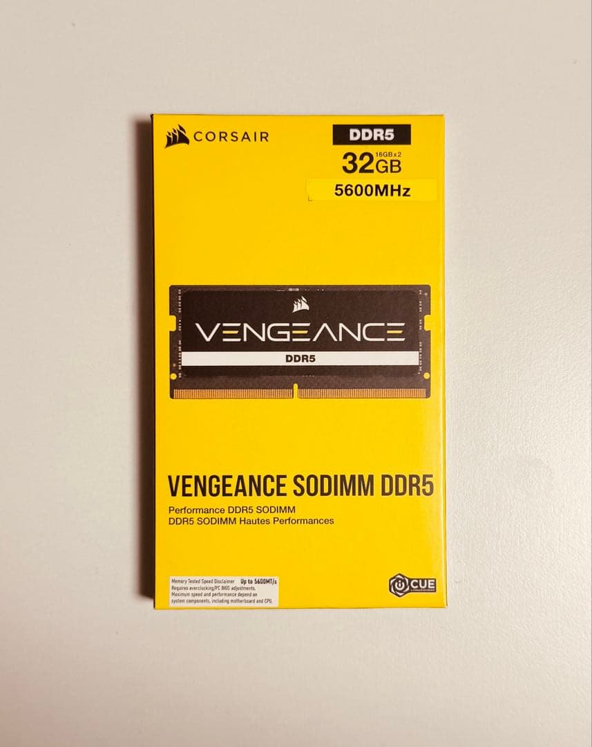 CORSAIR DDR5 VENGEANCE SODIMM 32GB16GB×2