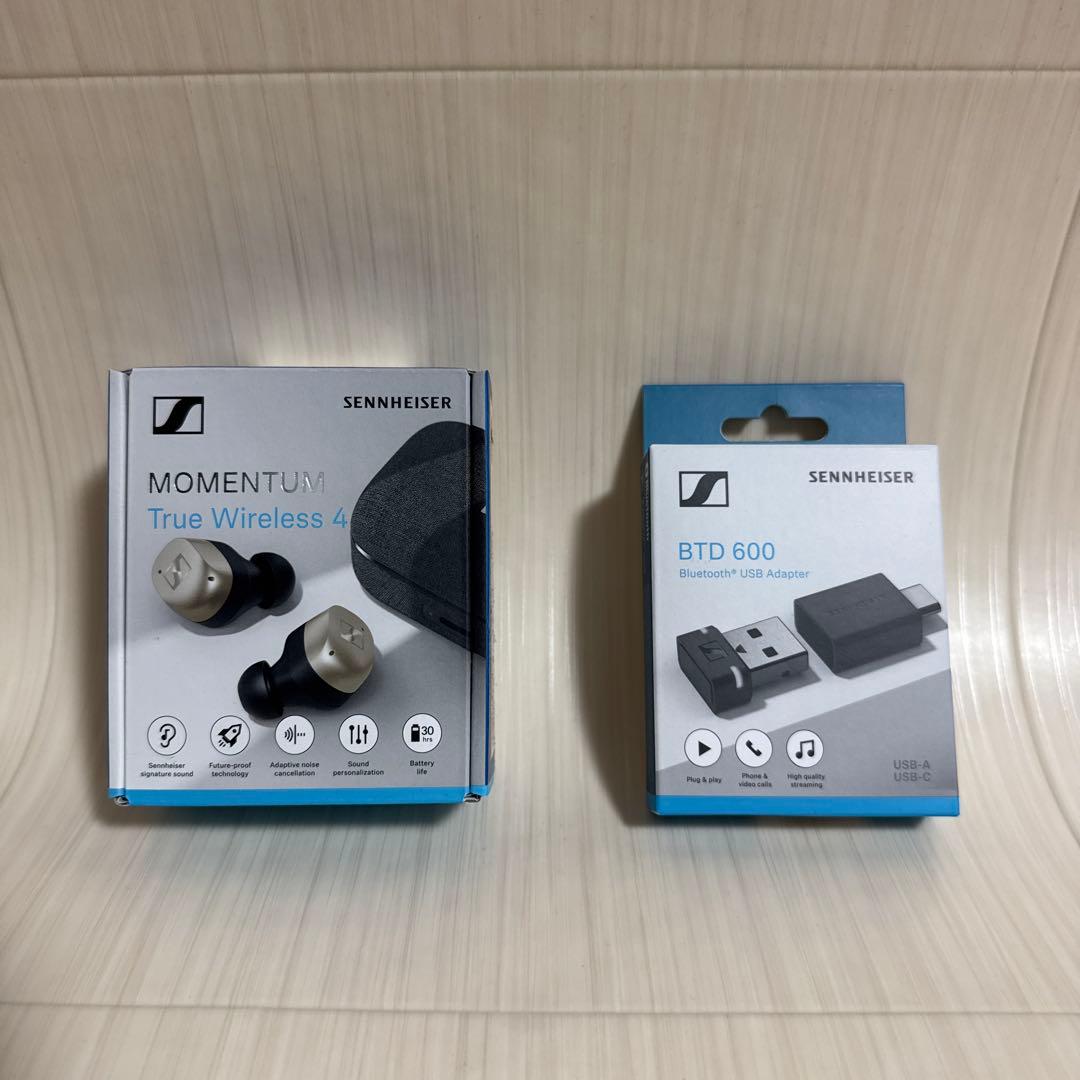 イヤホン Momentum True Wireless 4 & BTD 600