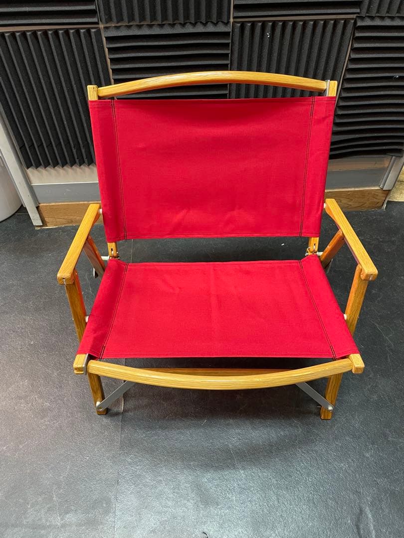 値下げ！Kermit Chair Company アウトドアチェア 赤