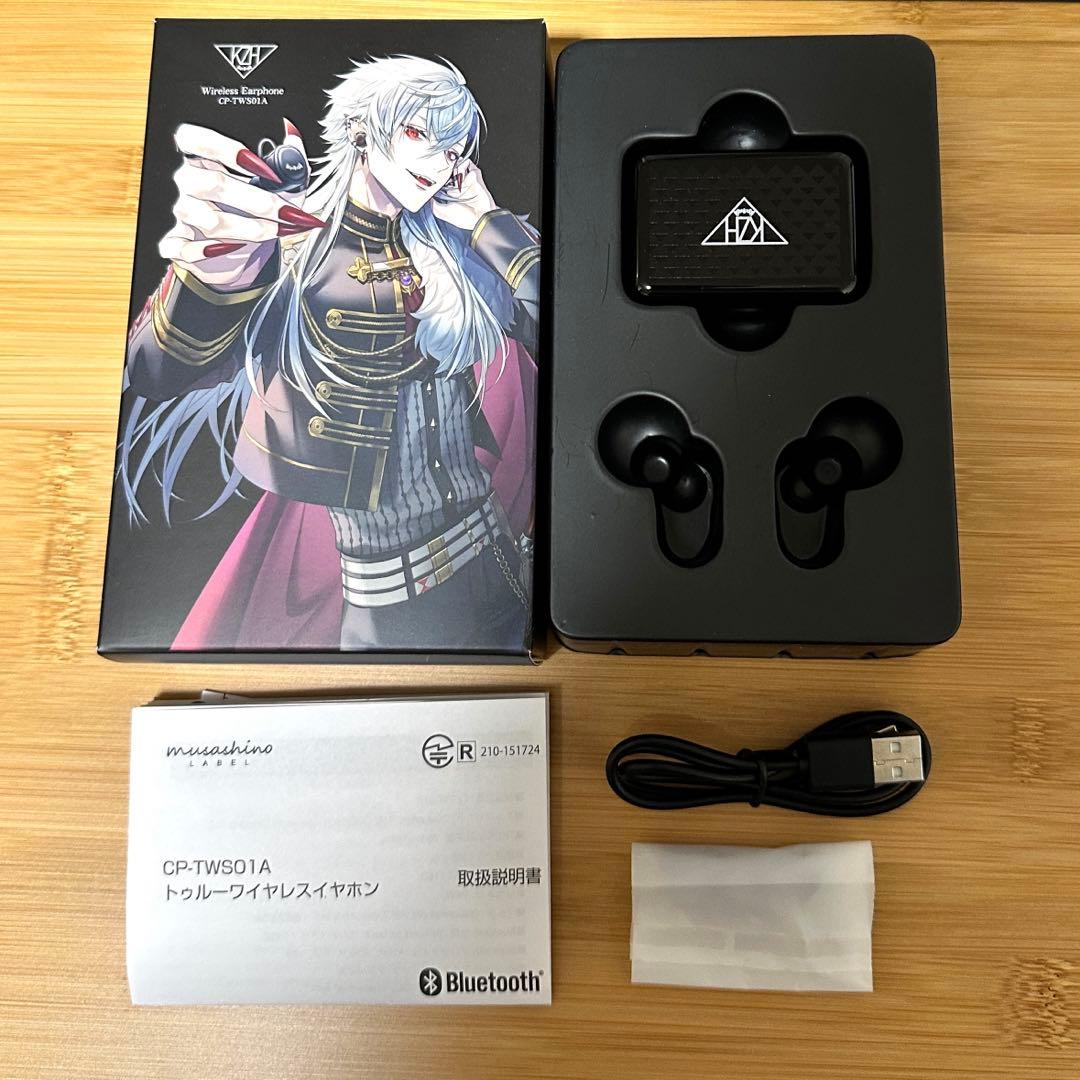【貴重】「にじさんじ」葛葉ボイス入りワイヤレスイヤホン！美品