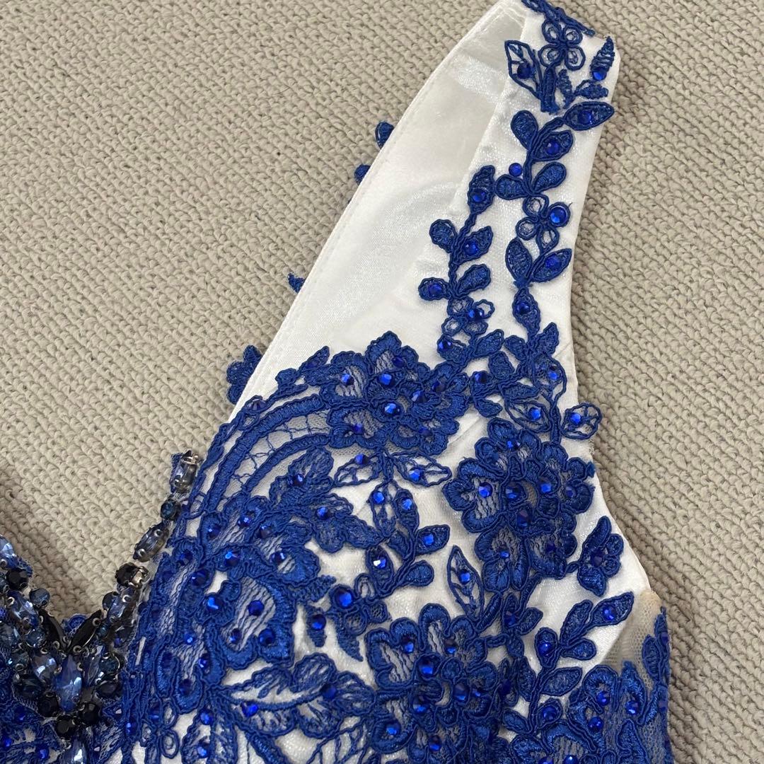 イルマ　ジャンマクレーン　キャバドレス　ロング マーメイド　ブルー　タイト　S