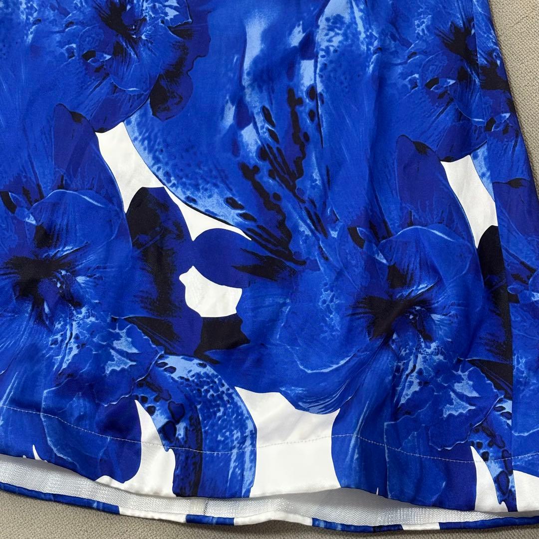 イルマ　ジャンマクレーン　キャバドレス　ロング マーメイド　ブルー　タイト　S