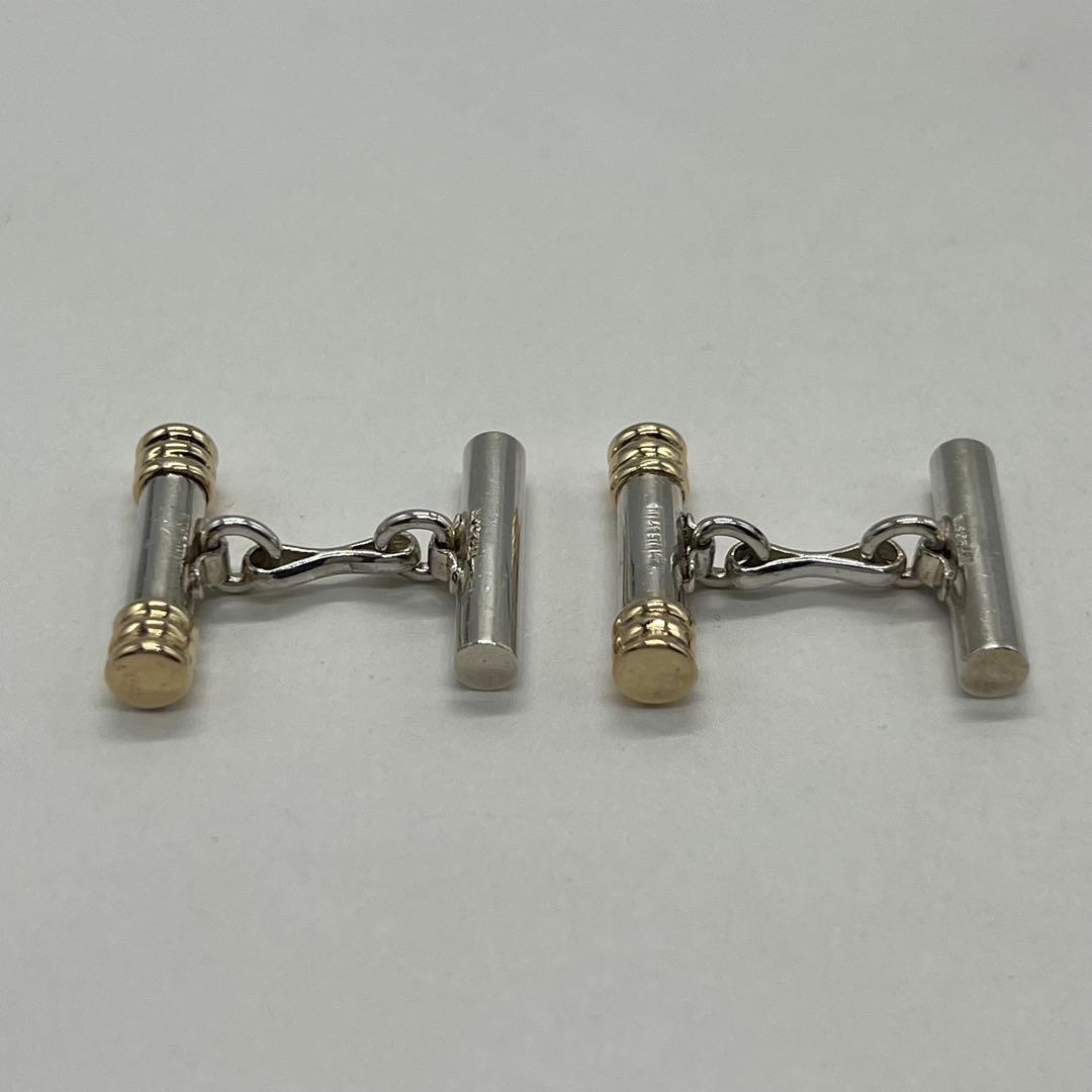 ティファニー TIFFANY&CO コンビ カフス カフリンクス コンビ 希少