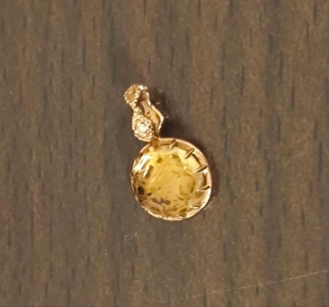 agete 2017 Spring Limited シャンパンクオーツ チャーム