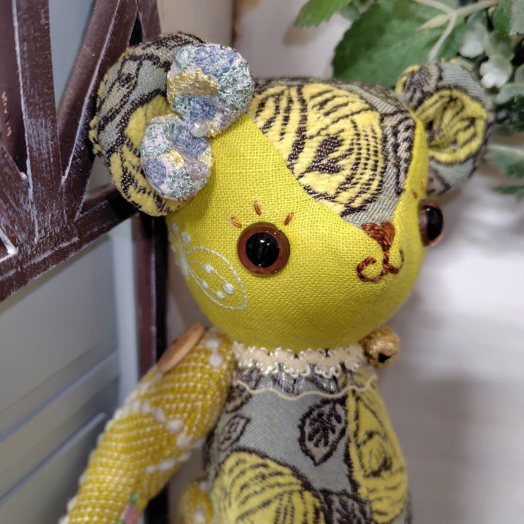 ミナペルホネン＊ハンドメイド＊ぬいぐるみ＊テディベア＊74