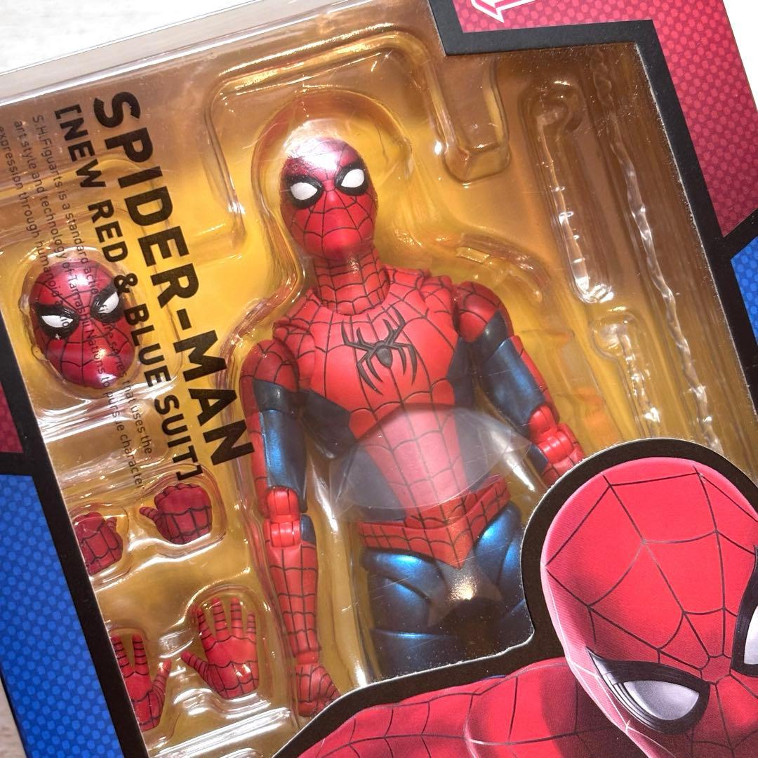 【未開封】S.H.Figuarts スパイダーマン ニューレッド＆ブルースーツ