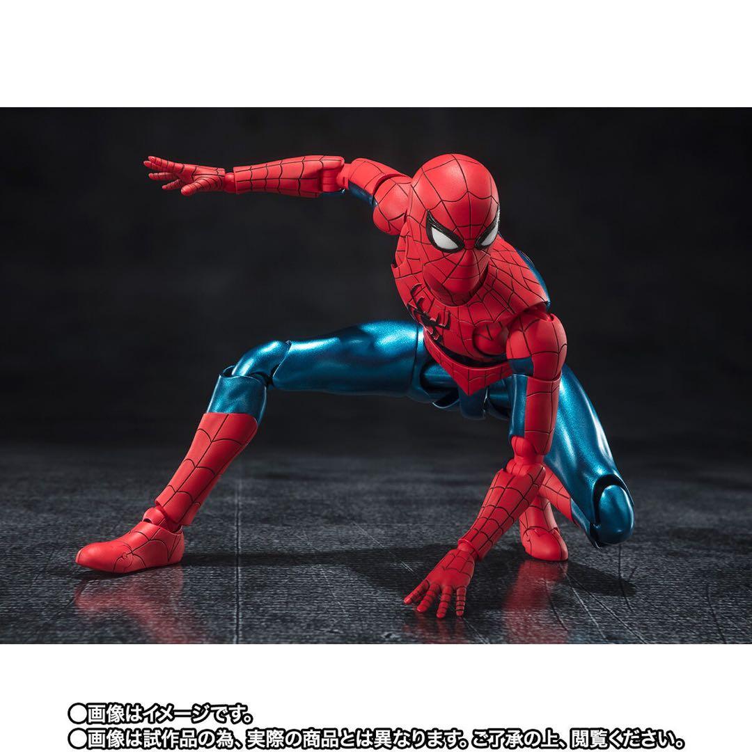 【未開封】S.H.Figuarts スパイダーマン ニューレッド＆ブルースーツ