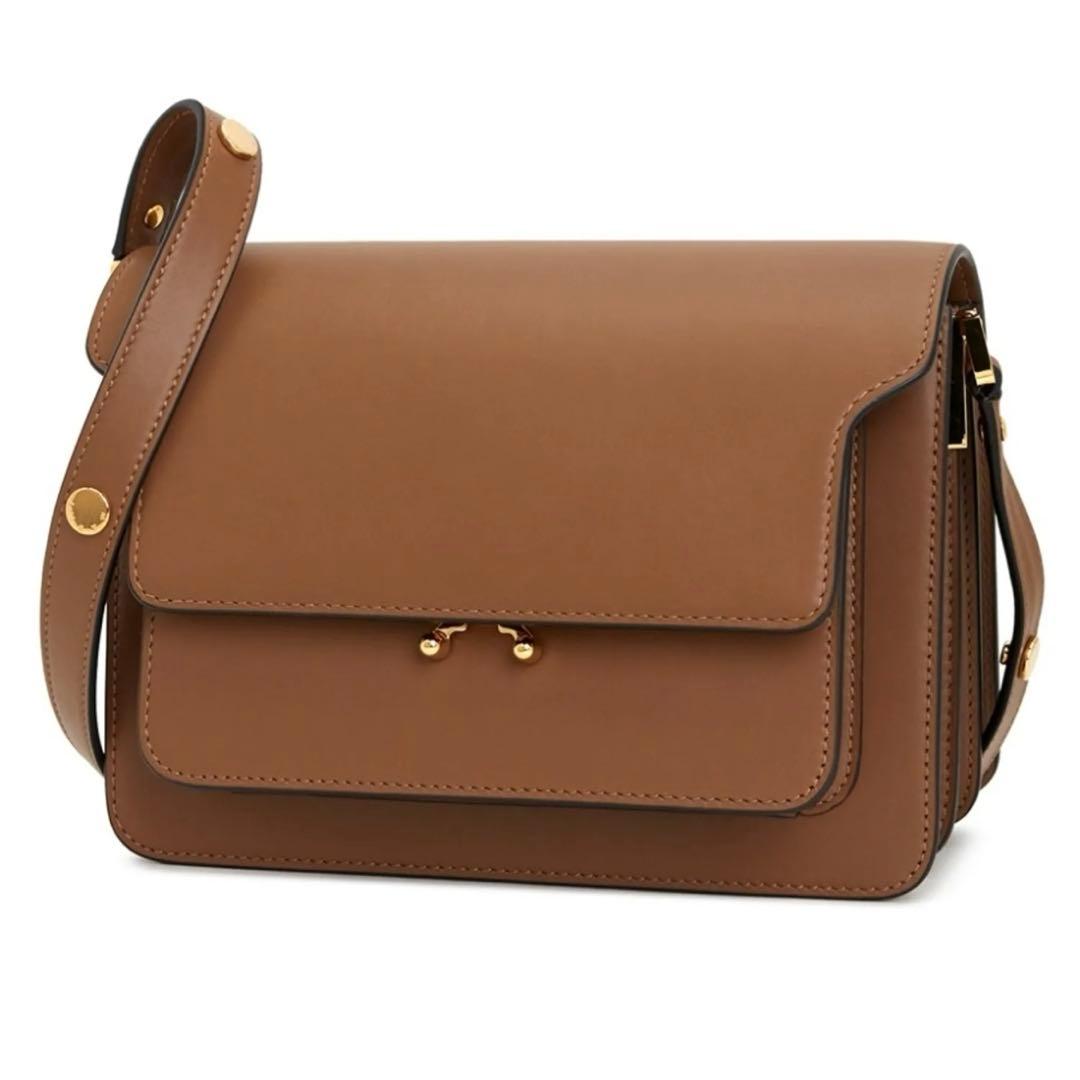 マルニ　トランクショルダーバッグ