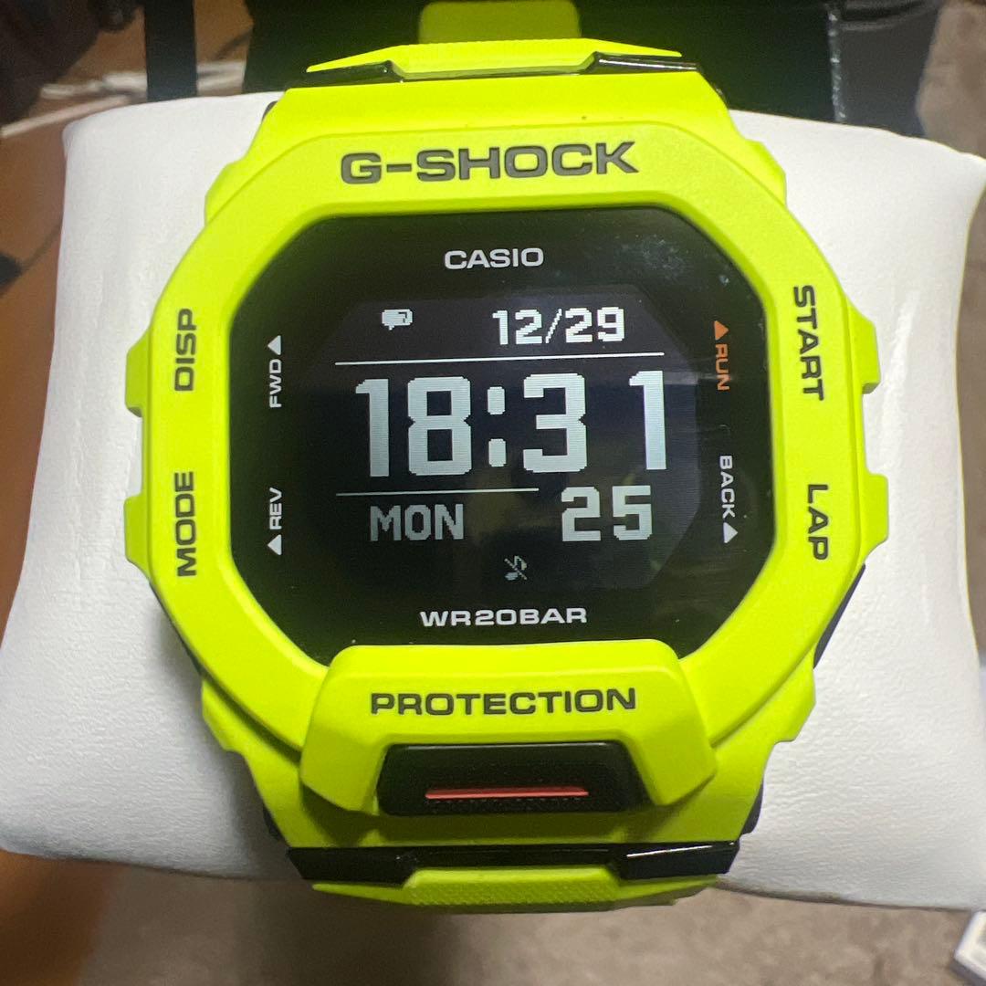 お値下げ★にG-SHOCK GBDー200ー9JF蛍光イエロー