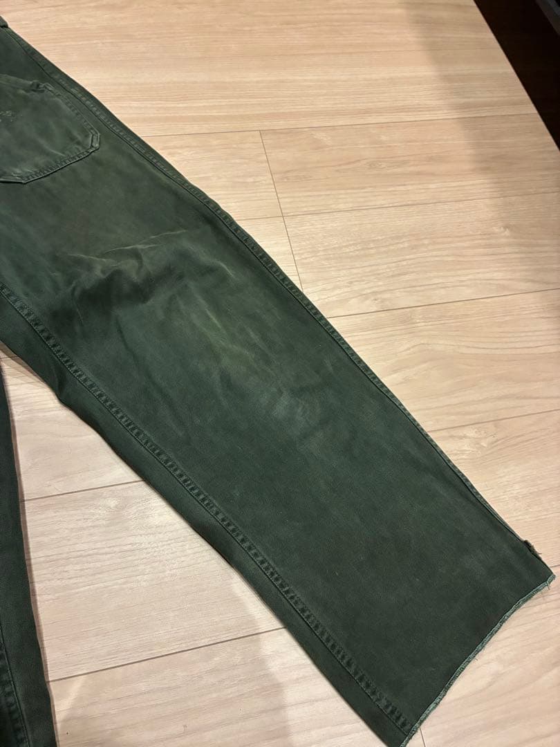 c*n様 ハンガリー軍 ベイカーパンツ ペンキ リペア ミリタリー 雰囲気抜群