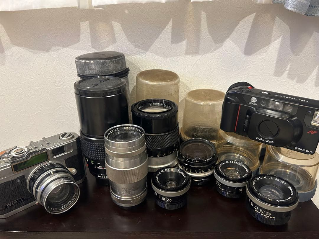 希少　カメラ本体2台レンズ7本セット