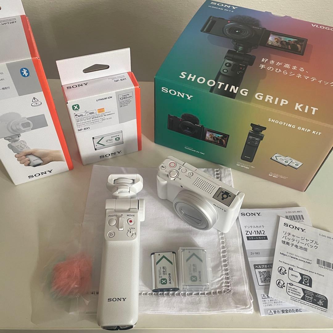 デジタルカメラ SONY VLOGCAM ZV-1M2 Shooting Grip Kit