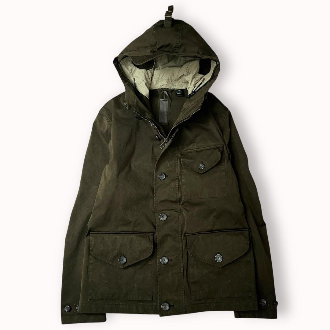 Ten c テンシー ネイビーパーカ グリーンフォレスト ダークグリーン 48