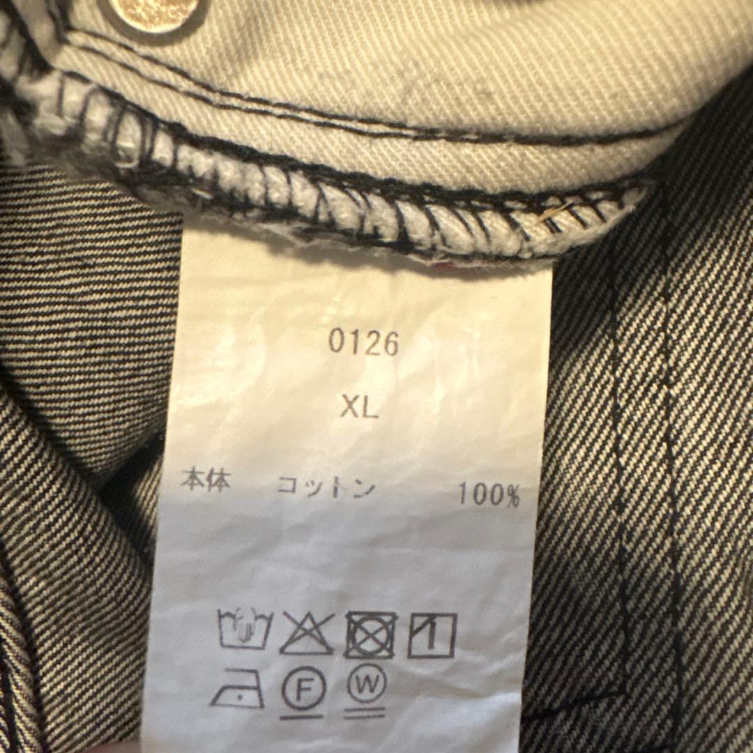 パンツ OVY Japan Black Baggy Denim Pants (gray)