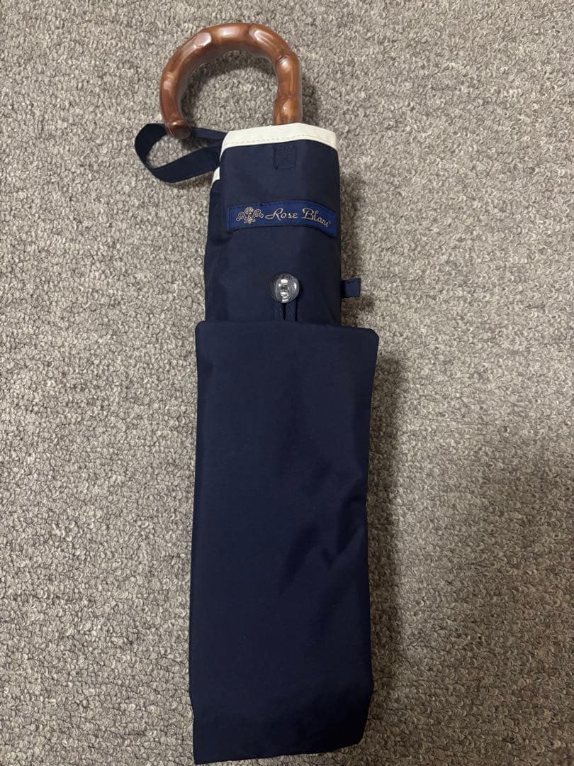 芦屋ロサブラン 日傘 2段折り　折りたたみ傘　晴雨兼用