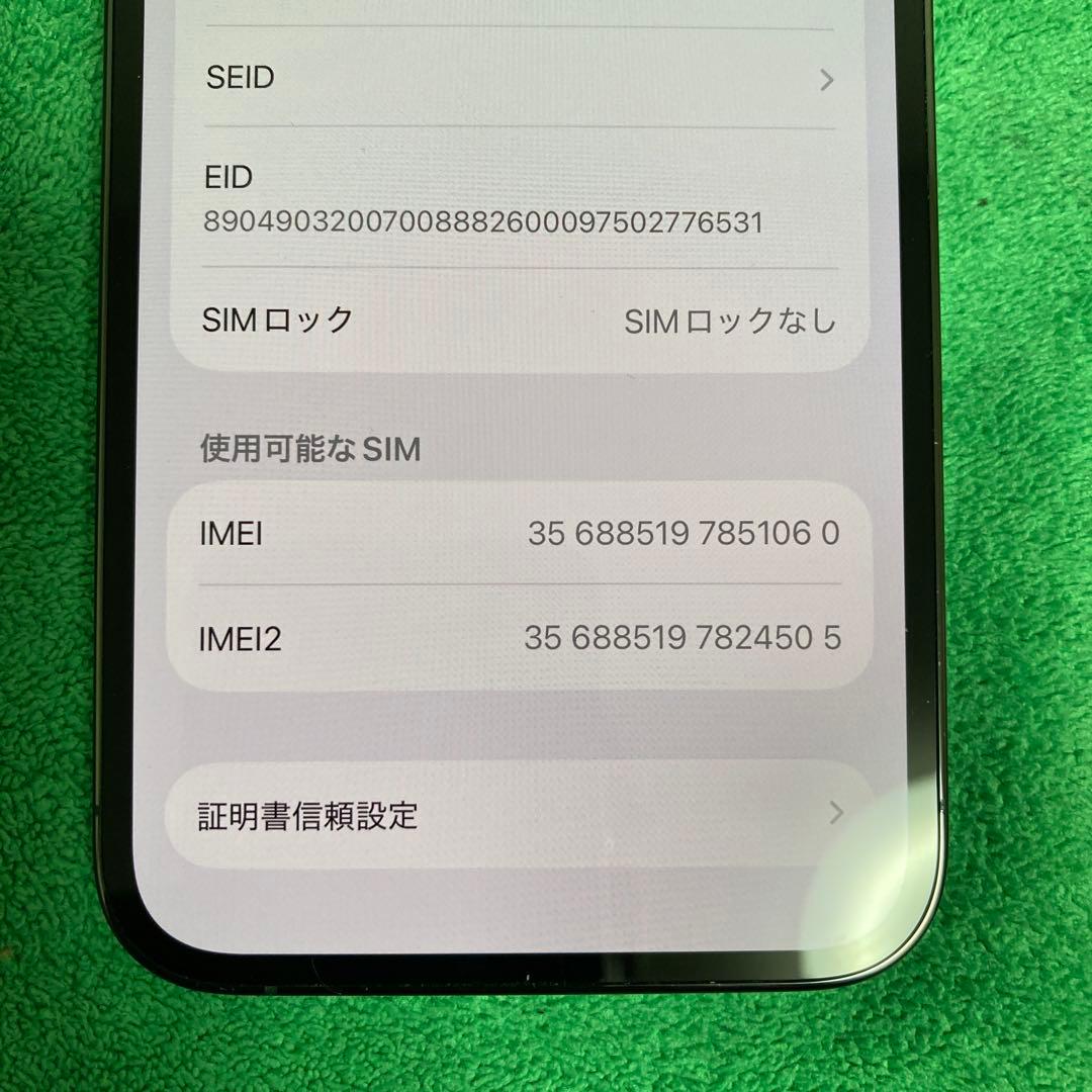 iPhone13Pro アルパイングリーン　256GB SIMフリー