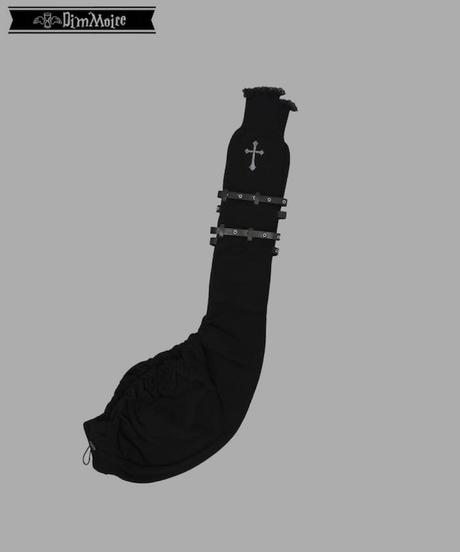 DimMoire 十字の誓いニーハイウォーマー【Black】