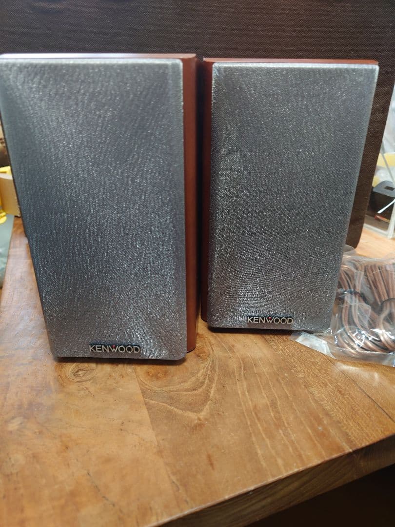 KENWOOD スピーカー シルバー