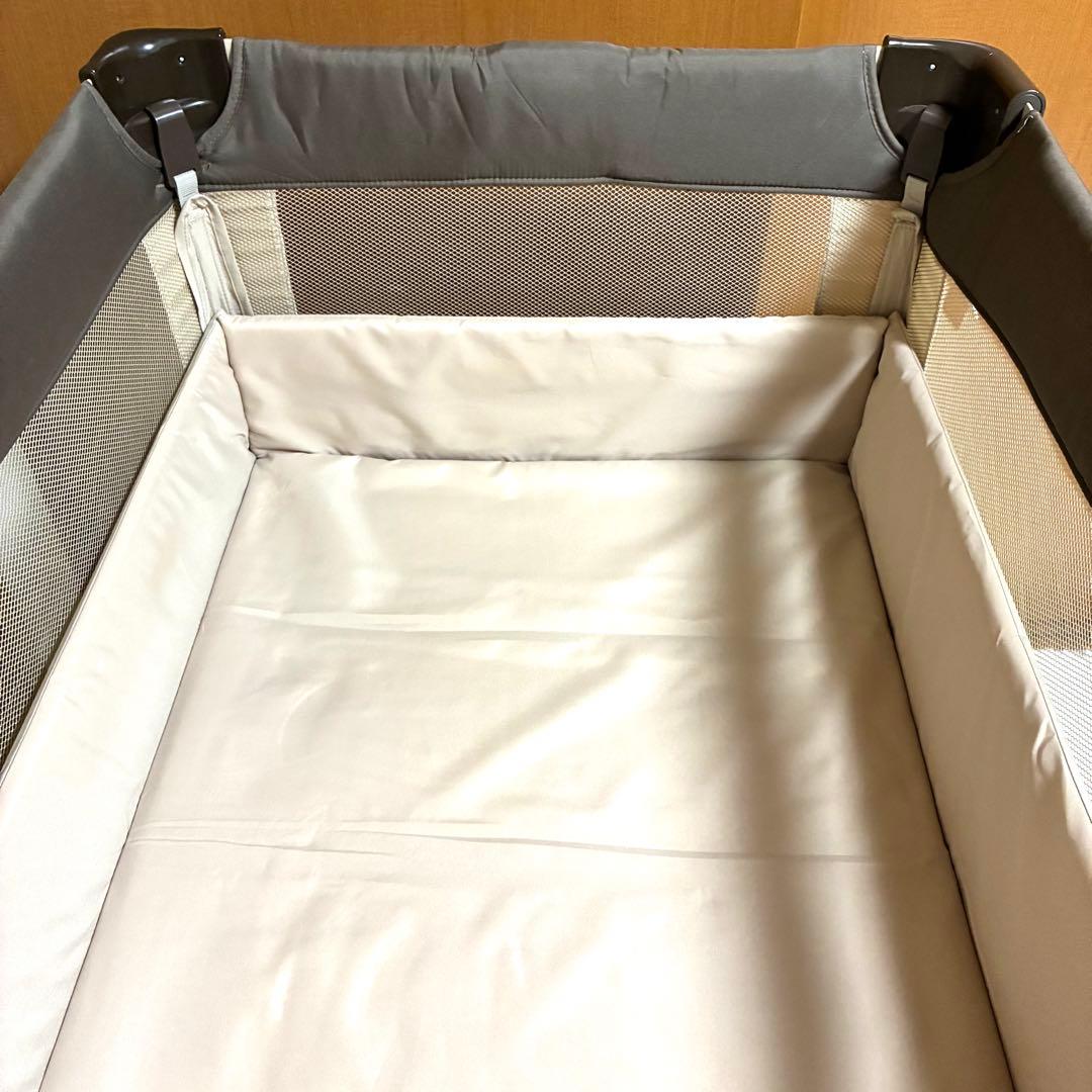 【極美品】Aprica アプリカ ココネル ベビーベッド 66041 説明書付き