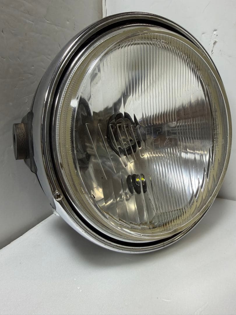 当時物IPF凹みレンズ付ヘッドライトASSY/シビエマーシャルCIBIE