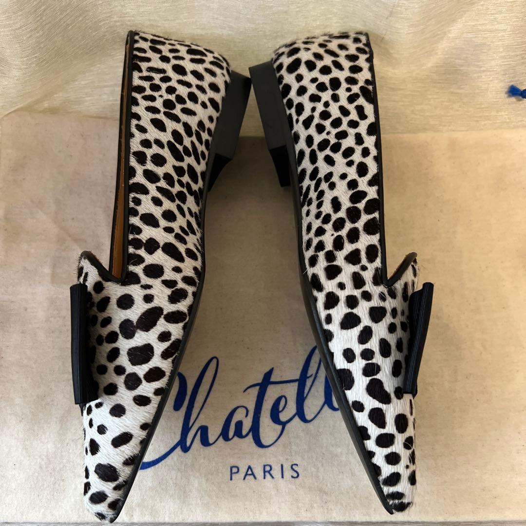 ＊美品　Chatelles Paris シャテル　フラットシューズ サイズ:36